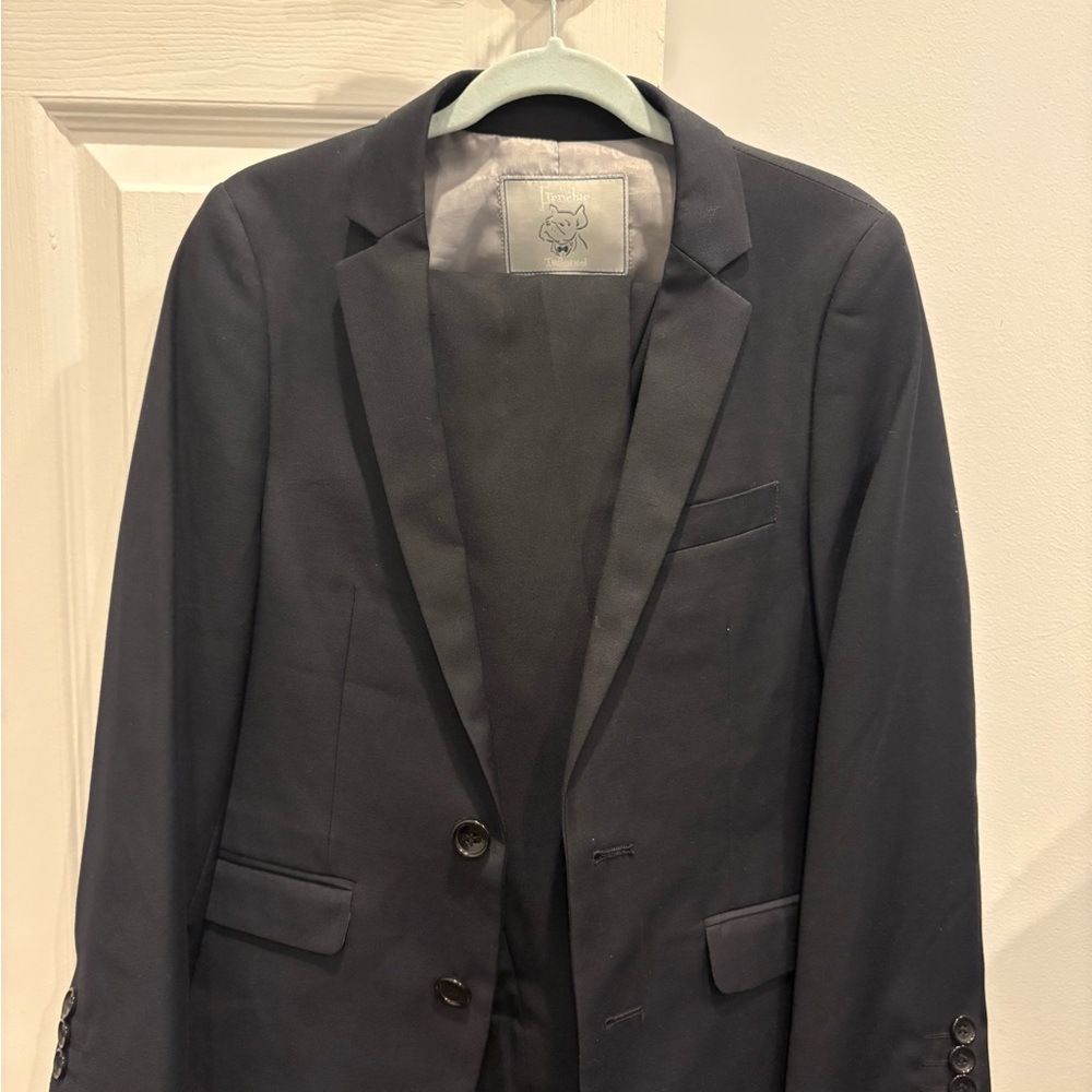 Boys Frenchie Mini Couture Classic Black Suit